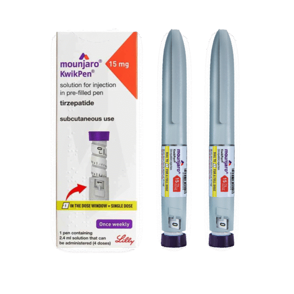 2 CANETA MONJARO 15MG 4 DOSES
